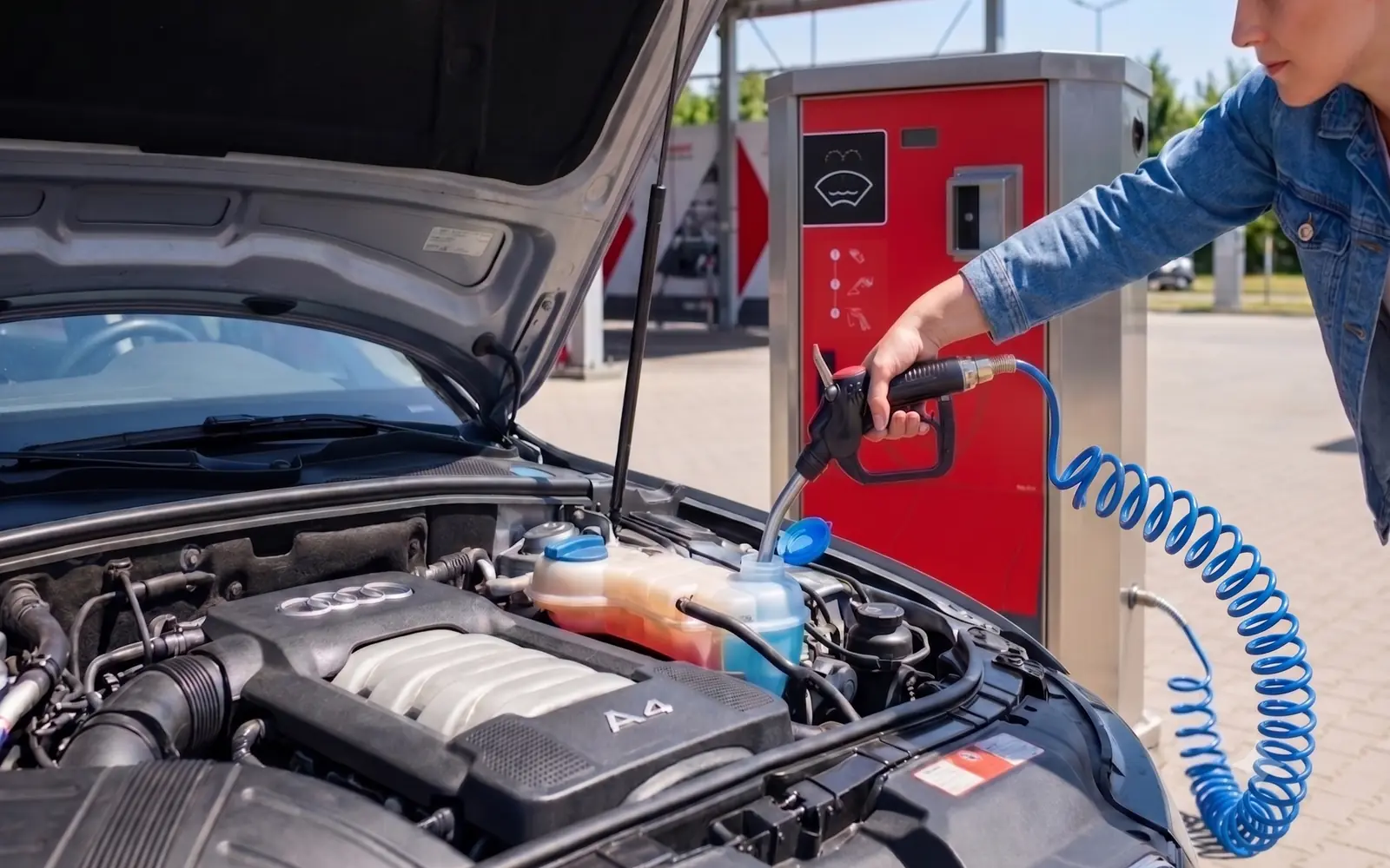 BKF windscreen washer fluid dispenser – business benefits