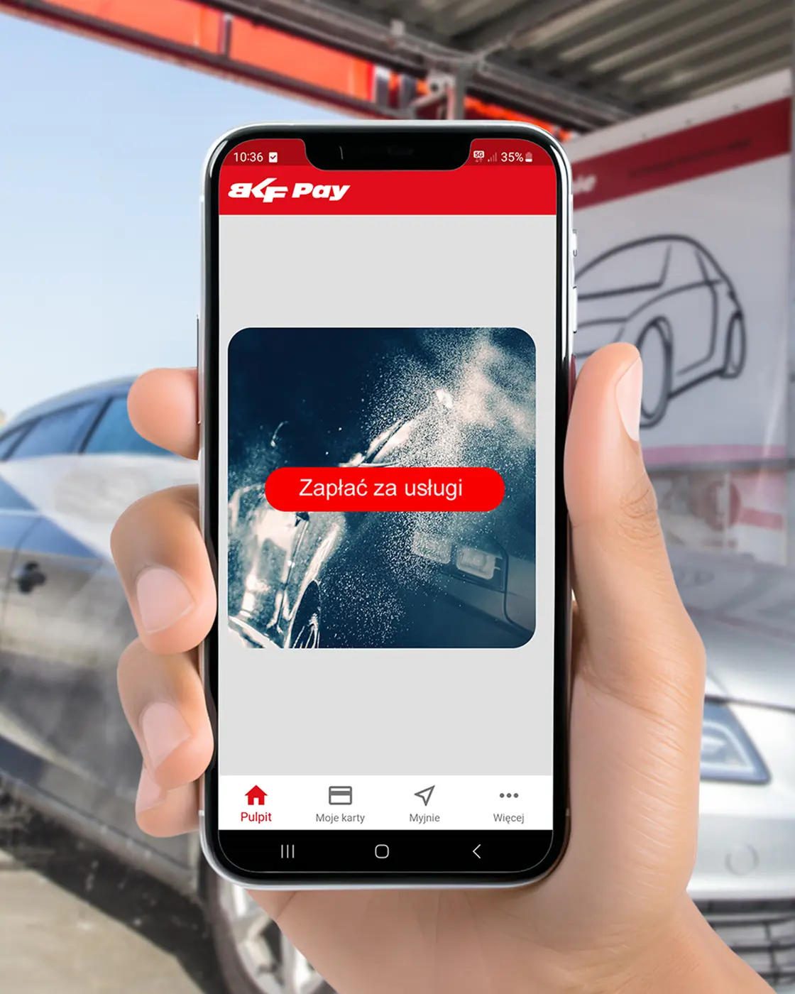 BKF Pay car wash app