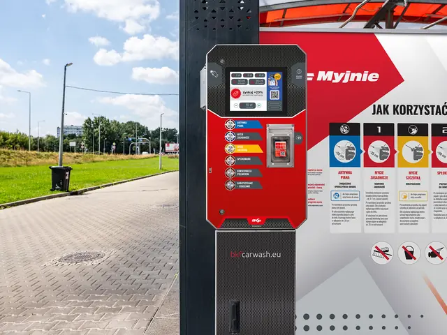 BKF control panel with a touch screen – view 1