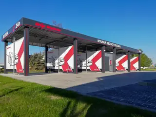 BKF touchless car wash Koscian Sierakowskiego Street – view 1