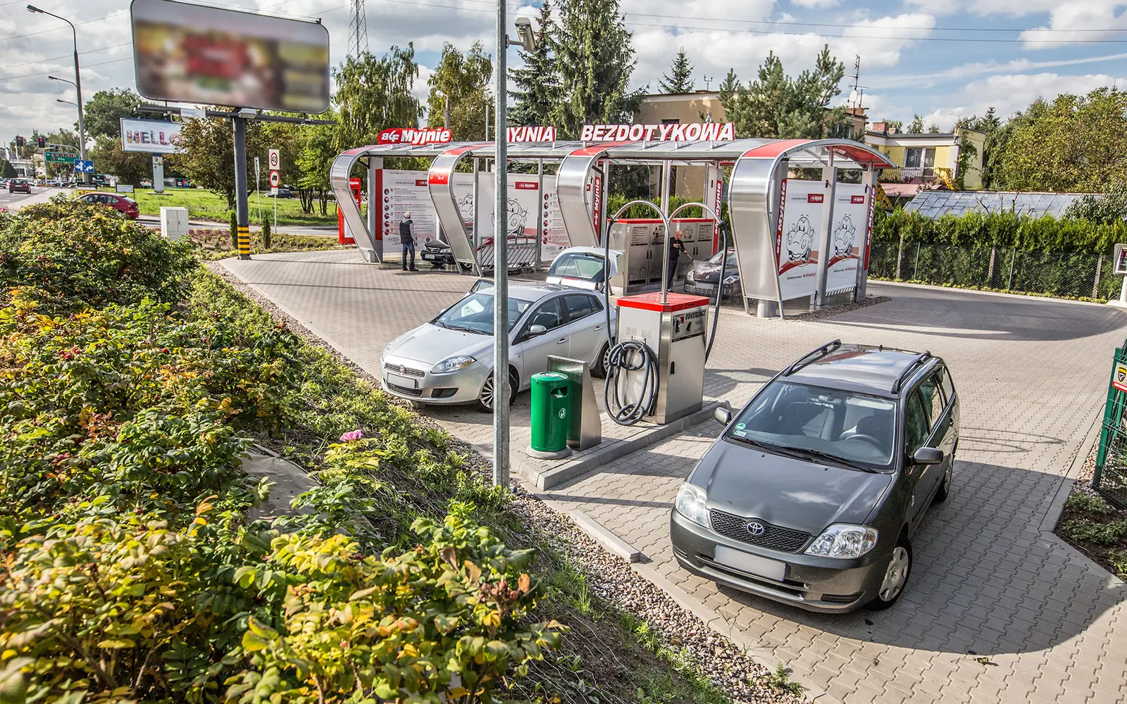 BKF touchless car wash – Poznań, Drobnika